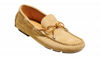 Barker Dough Boat Shoe in Sand Suede