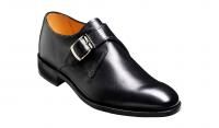 Barker Northcote Monk Shoe in Black Calf