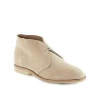 Sanders Marvin Unlined Chukka Boot in Milkshake Suede
