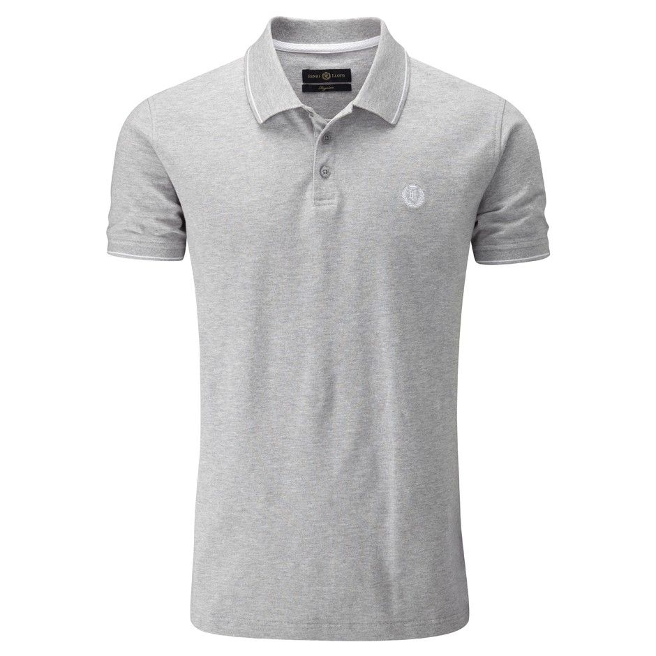 Henri Lloyd Abington Regular Polo in Grey Marl