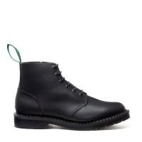 Solovair Greasy 6 Eye Astronaut Boot in Black