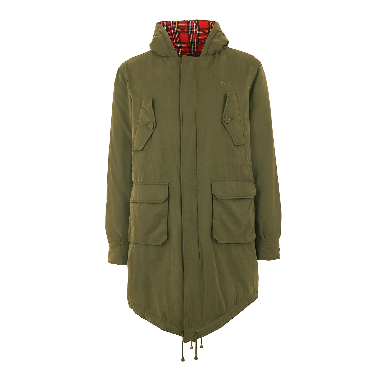 Merc TOBIAS FISHTAIL PARKA in Combat Green