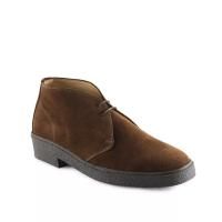 Factory Seconds - Sanders Hi Top Luther Chukka Boot in Polo Snuff Suede