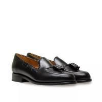 Factory Seconds - Sanders Finchley Tassel Loafers in Black