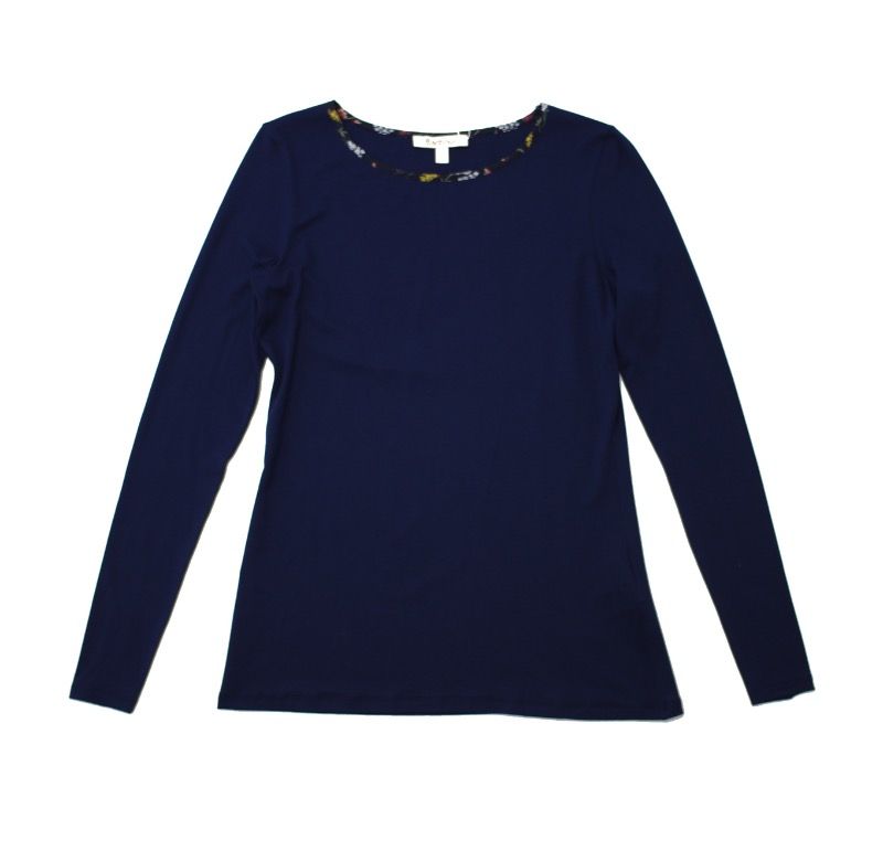 Barbour Parcveval Top in Navy