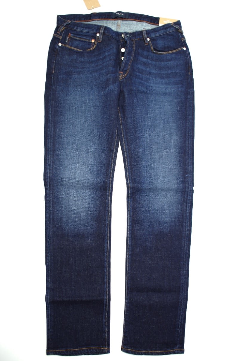 Paul Smith Slim Fit Jean in Dark Washed Denim