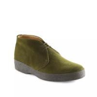 Factory Seconds - Sanders HI-Top Moss Green Suede Chukka Boot